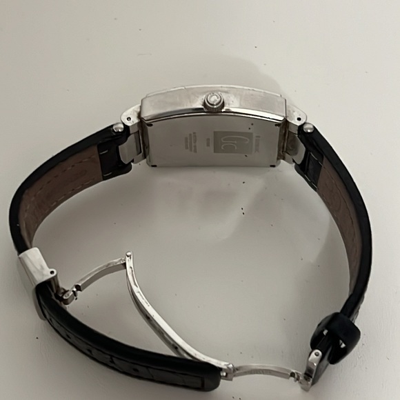 Guess Collection Watch w/Black Leather Band - Picture 5 of 11